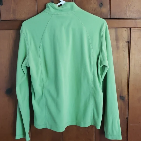 Columbia Fleece pullover size L-lime green - Picture 5 of 5